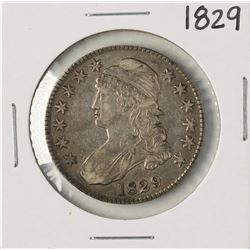 1829 Capped Bust Half Dollar Coin