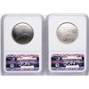 Image 3 : Opening Day 2014-D & 2014-S Baseball Hall of Fame Half Dollar Coins NGC MS70/PF7