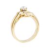 Image 4 : 14KT Yellow Gold 0.50 ctw Diamond Wedding Set