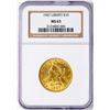 Image 1 : 1907 $10 Liberty Head Eagle Gold Coin NGC MS63