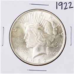 1922 $1 Peace Silver Dollar Coin