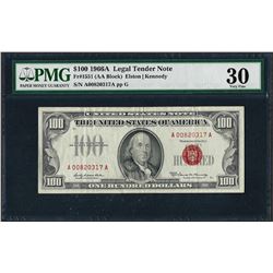 1966A $100 Legal Tender Note Fr.1551 PMG Very Fine 30