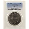 Image 1 : 1976-D Eisenhower Dollar PCGS MS66