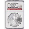 Image 1 : 2011 $1 American Silver Eagle Coin NGC MS70 Early Releases