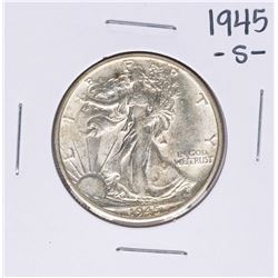 1945-S Walking Liberty Half Dollar Coin