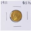 Image 1 : 1911 $2 1/2 Indian Head Quarter Eagle Gold Coin