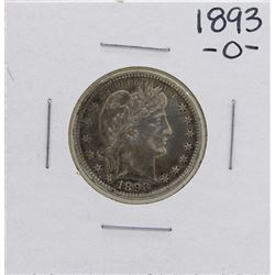 1893-O Barber Quarter Coin