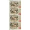 Image 1 : Uncut Sheet of (4) State of Louisiana Baby Bond Obsolete Notes