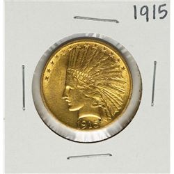 1915 $10 Indian Head Eagle Gold Coin