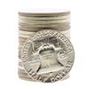 Image 2 : Roll of (20) Brilliant Uncirculated 1962 Franklin Half Dollar Coins