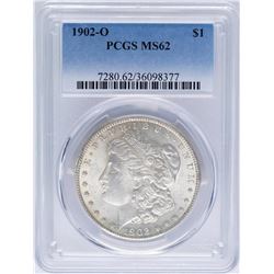 1902-O $1 Morgan Silver Dollar Coin PCGS MS62