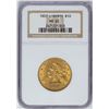 Image 1 : 1907 $10 Liberty Head Eagle Gold Coin NGC MS62