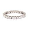 Image 1 : 14KT White Gold 1.10 ctw Diamond Ring