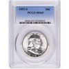 Image 1 : 1953-S Franklin Half Dollar Coin PCGS MS65