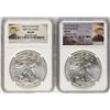 Image 1 : Lot of 2014-2015 $1 American Silver Eagle Coins NGC MS69 First Releases