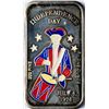 Image 1 : July 4, 1974 Independence Day Enamel Silver Art Bar