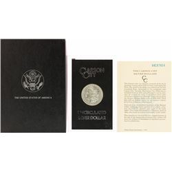 1884-CC $1 Morgan Silver Dollar Coin GSA w/ Box & COA Uncirculated