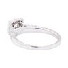 Image 3 : 14KT White Gold 0.60 ctw Diamond Lady's Ring