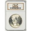 Image 1 : 1923 $1 Peace Silver Dollar Coin NGC MS64