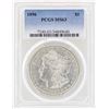 Image 1 : 1896 $1 Morgan Silver Dollar Coin PCGS MS63