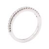Image 4 : 14KT White Gold 0.31 ctw Diamond Band