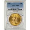 Image 1 : 1927 $20 St. Gaudens Double Eagle Gold Coin PCGS MS65