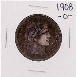1908-O Barber Half Dollar Silver Coin
