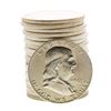 Image 1 : Roll of (20) Brilliant Uncirculated 1963-D Franklin Half Dollar Coins