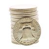 Image 2 : Roll of (20) Brilliant Uncirculated 1963-D Franklin Half Dollar Coins