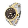 Image 2 : Rolex Mens Datejust 18KT Rose Gold & Steel 41mm Chocolate Dial Watch