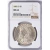 Image 1 : 1885-O $1 Morgan Silver Dollar Coin NGC MS64