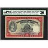 Image 1 : 1941-56 Hong Kong Chtd. Bank of India Australia & China $10 Note PMG Very Fine 3