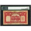 Image 2 : 1941-56 Hong Kong Chtd. Bank of India Australia & China $10 Note PMG Very Fine 3