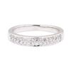 Image 2 : 14KT White Gold 0.40 ctw Diamond Ring
