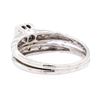Image 3 : 14KT White Gold 0.30 ctw Diamond Vintage Lady's Wedding Set