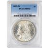 Image 1 : 1892-O $1 Morgan Silver Dollar Coin PCGS MS65