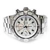 Image 1 : Breitling Mens Super Avenger Stainless Steel 48mm White Dial Watch