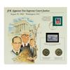 Image 5 : Group of (4) Kennedy Half Dollar Coin & Stamp Commemorative Sets