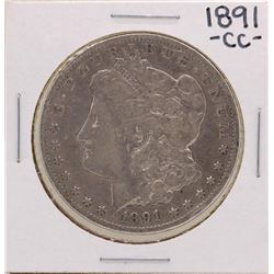 1891-CC $1 Morgan Silver Dollar Coin