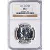 Image 1 : 1965 SMS Kennedy Half Dollar Coin NGC MS67