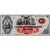 Image 1 : 1800's $10 Bank of Washington, North Carolina Obsolete Note