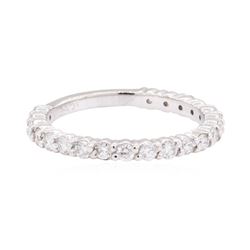 14KT White Gold 0.52 ctw Diamond Ring