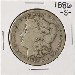 1886-S $1 Morgan Silver Dollar Coin