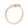Image 4 : 18KT Rose Gold 0.25 ctw Diamond Lady's Band