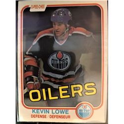 1981-82 O-Pee-Chee Rookie Kevin Lowe Card #117