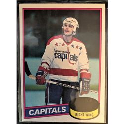 1980-81 Topps Rookie Card Mike Gartner Card #195