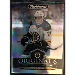 2018-19 Parkhurst Original 6  Jake Debrusk Card #O6-9