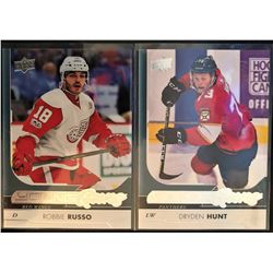 2017-18 Upper Deck Young Guns X 2 Dryden Hunt #486,