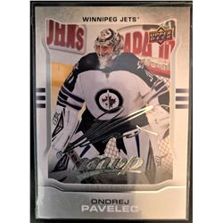 2014-15 MVP Silver Script Ondrej Pavelec Card #92