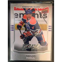 2014-15 MVP Silver Script Taylor Hall Card #213